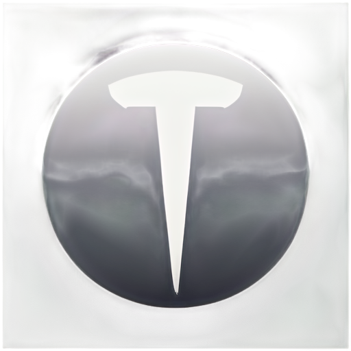 It's similar to the “A” in the Tesla logo. - icon | sticker