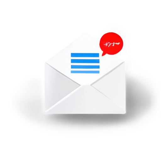 Mail will be sent to Auto Entry application with pdf excell and other data formats - icon | sticker