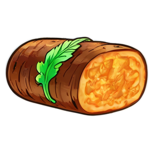 A large chunk of yam-hamni meat baked with yam-yamen herbs. - icon | sticker