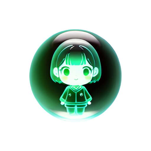 green round - icon | sticker