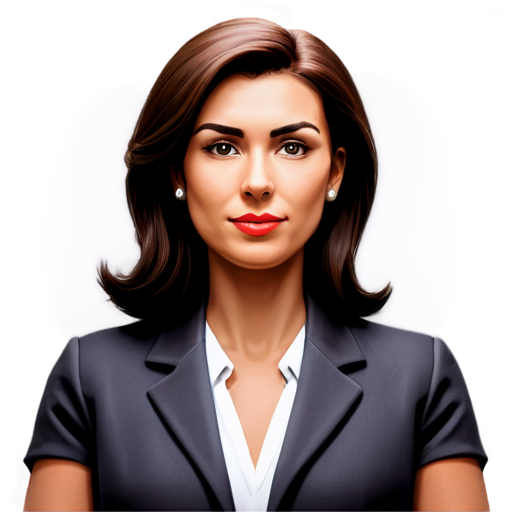 The icon should have a clean, modern style, without cartoonish elements. Include: 1 Manager icon featuring a woman with several men standing behind her, symbolizing leadership. - icon | sticker