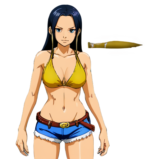 boa hancock an anime character in one piece - icon | sticker