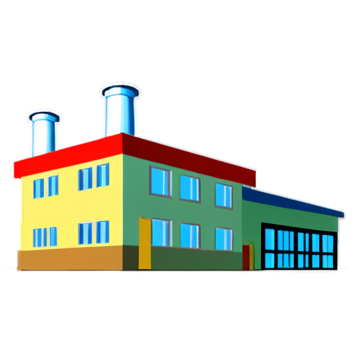 factory designing - icon | sticker