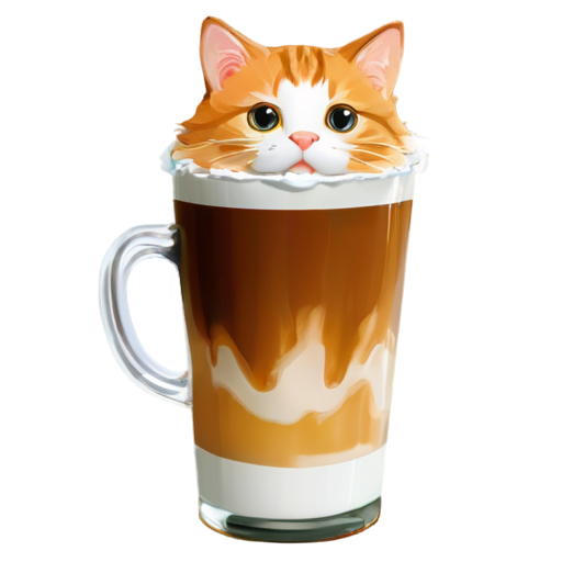 kittyfoam coffee - icon | sticker