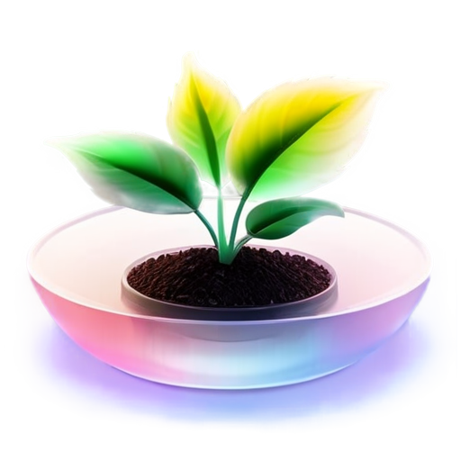 Beautiful plants - icon | sticker