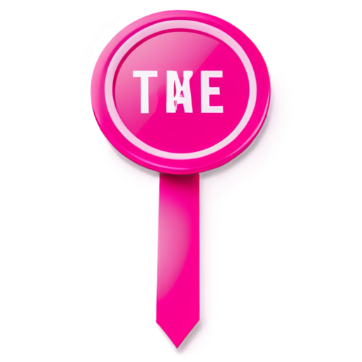 trusted expertise in pink - icon | sticker