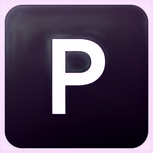 use P and T letters and generate an app icon - icon | sticker