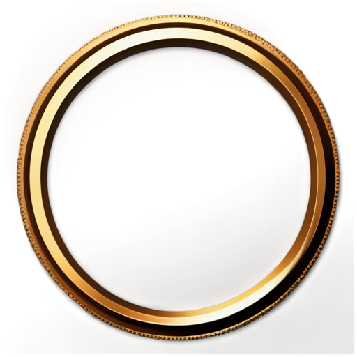 inside the golden circle there is a golden line diagonally. transparent background - icon | sticker