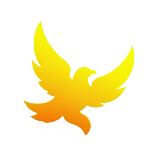 make an icon for a trading software with name of phoenix - icon | sticker