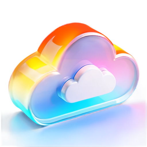 5G cloud signal - icon | sticker