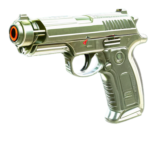 Sci-fi alien gun - icon | sticker