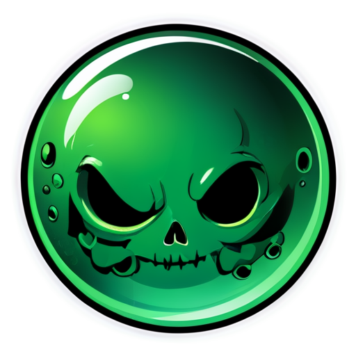 poison sphere - icon | sticker