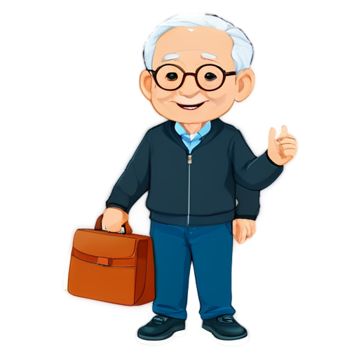 children and old people make videos - icon | sticker