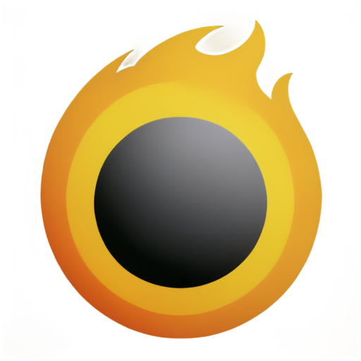 fire ball - icon | sticker