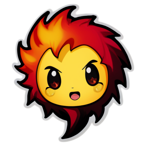 fire ball - icon | sticker