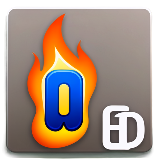 The Citrix Workspace icon being set on fire - icon | sticker