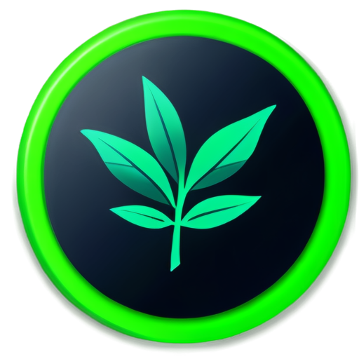 An icon for task management in the BEO cryptocurrency project, blending eco-friendly and innovative design. It features a checklist integrated with a leaf symbol and glowing blockchain lines, symbolizing organization and sustainable progress. The background is a gradient of green and blue tones." - icon | sticker