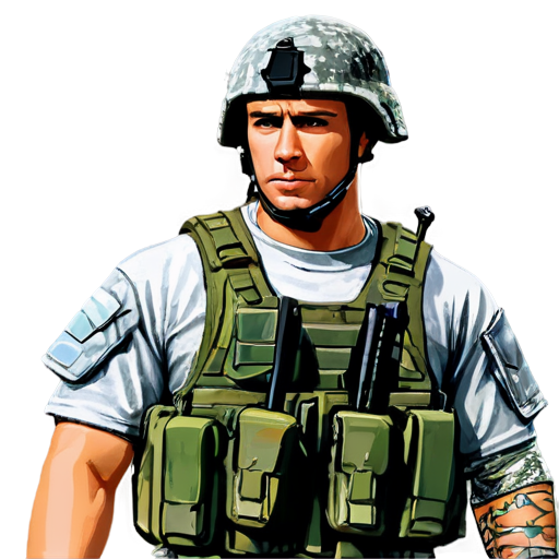 military max 256 colors - icon | sticker