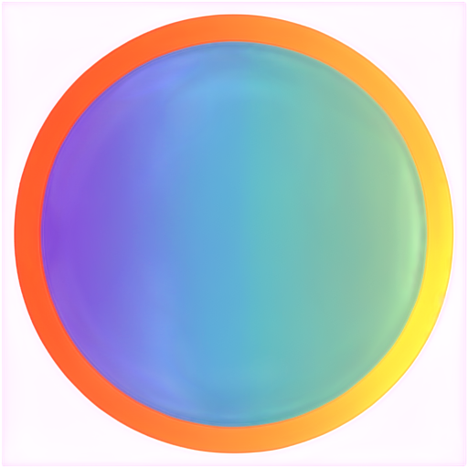 beautiful colorful circle todo-list - icon | sticker