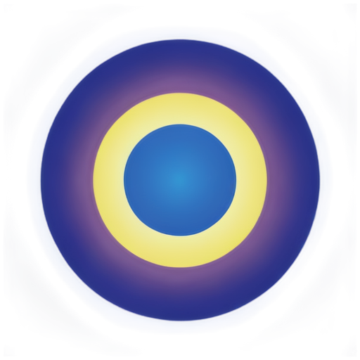 Abstract Flat Style Sponge texture blending symmetrical Hippocampus mixing nebula orbit around quark of blueshift - icon | sticker