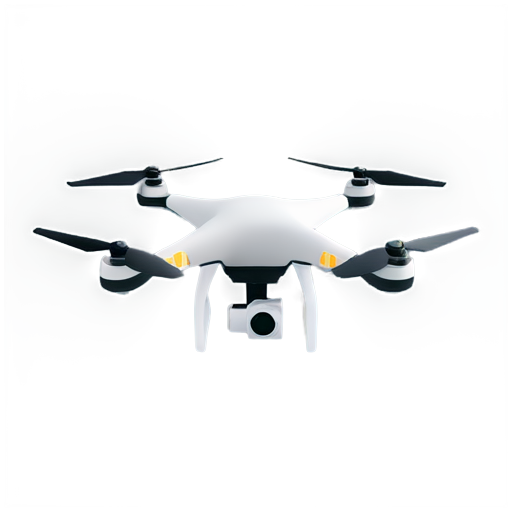 Drone with camera - icon | sticker