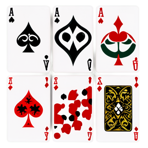 poker cards - icon | sticker