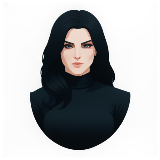 witcher Yennefer - icon | sticker