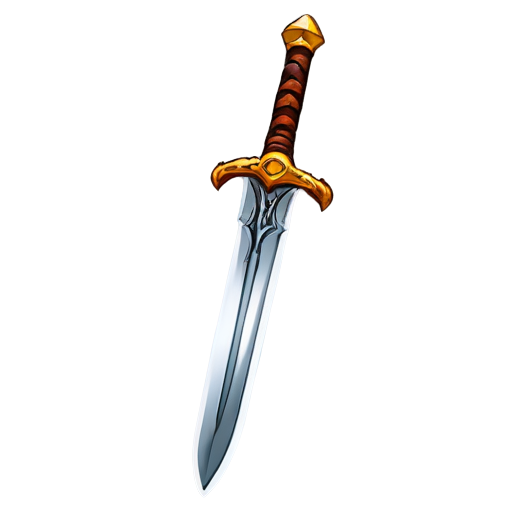 A rusty sword - icon | sticker