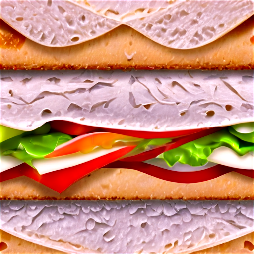 Sandwich silver texture 3d - icon | sticker