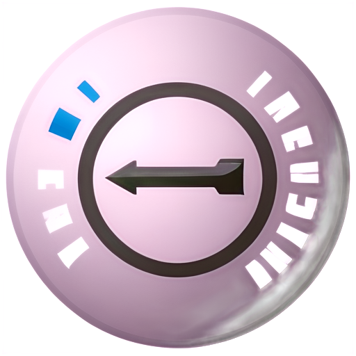 Consistent arrows around a circle a key in the middle, depicting the phrase consistency is the key - icon | sticker