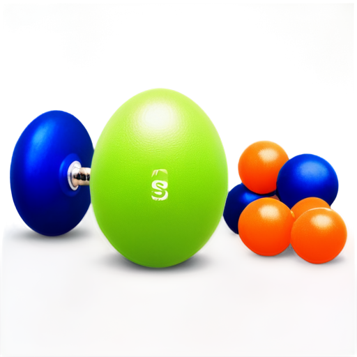 The basic shape of the logo is an oval or egg, which symbolizes life, vitality and growth. This shape can convey the brand's positive and innovative spirit. Color combination: Choose a fresh color combination, such as bright green and blue, which symbolize nature and vitality; or lively orange and yellow, which convey enthusiasm and energy. The color combination can use a gradient effect to make the logo more modern and eye-catching. Sports elements: In the design of the egg-shaped logo, sports elements can be incorporated. For example: Flying dumbbells: The outline of the dumbbells can be designed to be above the egg shape, as if flying, symbolizing strength and struggle. The two ends of the dumbbells can be filled with gradient colors to echo the overall color. Rotating yoga ball: At the bottom of the egg shape, a rotating yoga ball can be designed to express the balance and flexibility of movement. The sense of dynamics can be expressed through streamlined lines, giving people a sense of sports vitality. Font design: Next to or below the logo, you can add the brand name, choose a modern sans serif font to match the overall style of the logo. The font color can be coordinated with the main color of the logo to enhance the overall sense of unity. - icon | sticker