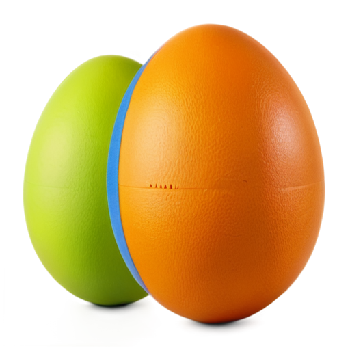 Shape and outline: The overall shape of the logo is an egg, which symbolizes life, growth and vitality. The streamlined design of the egg shape gives people a sense of agility and lightness, conveying the brand's dynamic characteristics. Color combination: Use a fresh color combination, such as bright green, vibrant orange and fresh blue. Green symbolizes nature and health, orange conveys vitality and enthusiasm, and blue represents trust and professionalism. Such a color scheme not only attracts attention, but also inspires consumers' enthusiasm for sports. Integration of sports elements: Flying dumbbells: Above the egg shape, a flying dumbbell can be designed. The shape of the dumbbell is simplified to a streamlined shape, giving people a dynamic feeling. The color of the dumbbell can echo the overall color combination, such as using bright orange to highlight its vitality. Rotating yoga ball: Under or on the side of the egg shape, a rotating yoga ball can be designed, using dynamic lines to show the effect of rotation. The yoga ball can use a fresh blue color to contrast with the main body of the egg shape to enhance the visual layering. - icon | sticker