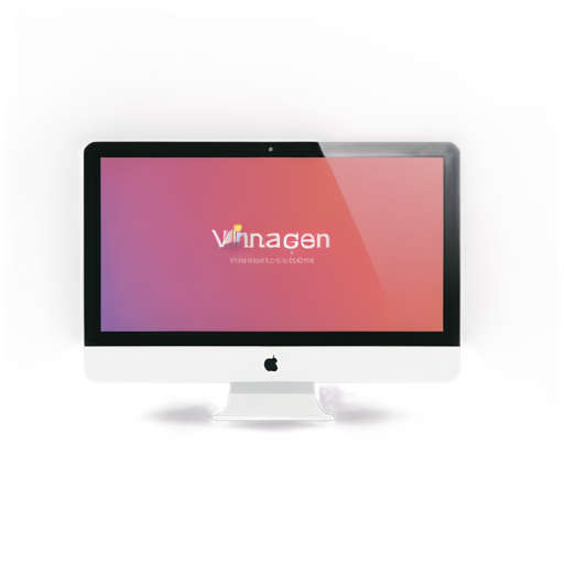 A large screen customized development website , name VirahubDesign, please design one with the name - icon | sticker