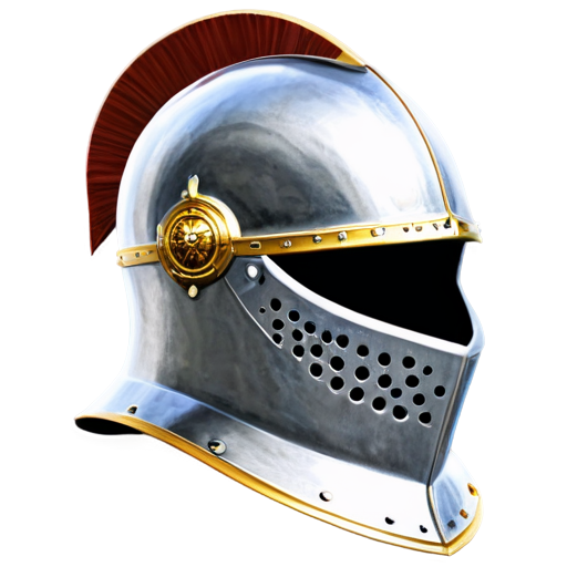 knight's helmet - icon | sticker