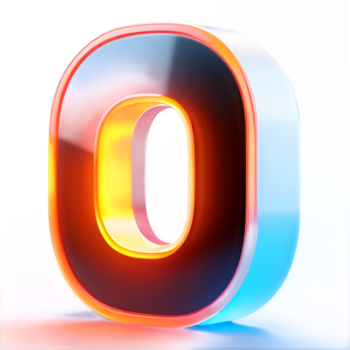 A sleek and modern design in the form of the “0%” lettering with a futuristic and high-tech aesthetic. The “0%” is illuminated with neon blue and white glowing lights, surrounded by dynamic fire effects with bright orange and red flames. The background should be transparent, emphasizing the glowing “0%” and the fire. The overall design should be minimalist, visually striking, and convey a sense of advanced technology and energy. - icon | sticker