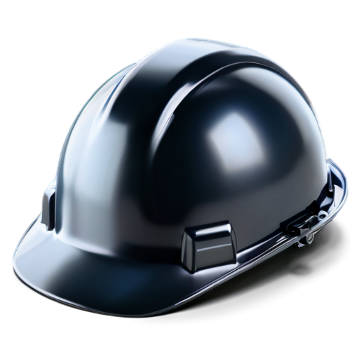 construction helmet and task list style, 3d - icon | sticker