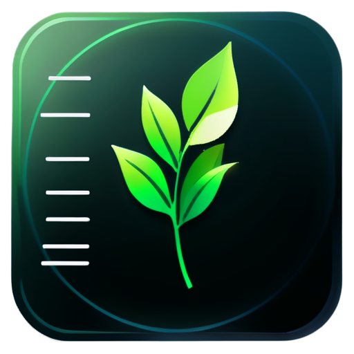 An icon for task management in the BEO cryptocurrency project, blending eco-friendly and innovative design. It features a checklist integrated with a leaf symbol and glowing blockchain lines, symbolizing organization and sustainable progress. The background is a gradient of green and blue tones." - icon | sticker