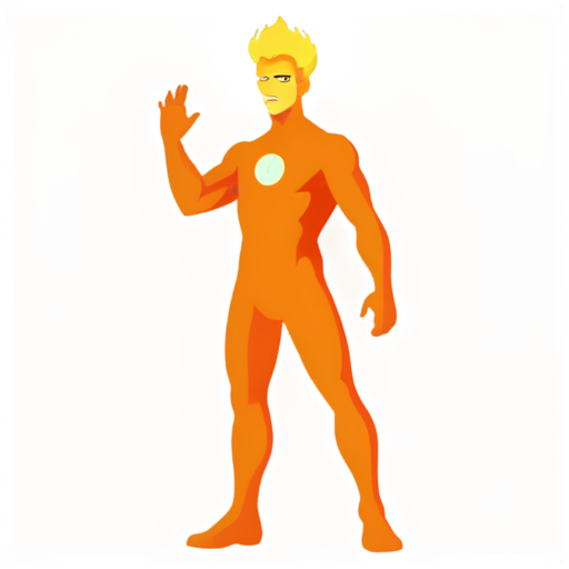 (WASIAN HUMAN TORCH) (RICKY BURNZ) 🔥 🔥 🔥 - icon | sticker