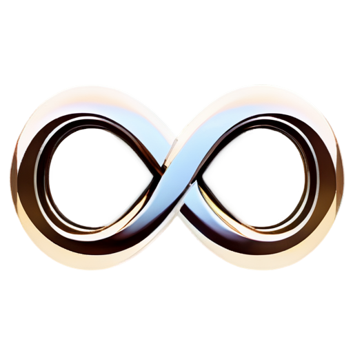 infinite logo vector style - icon | sticker