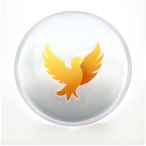 make an icon for a trading software with name of phoenix - icon | sticker