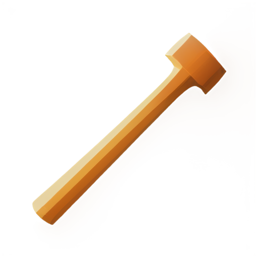 Hammer and a axe - icon | sticker