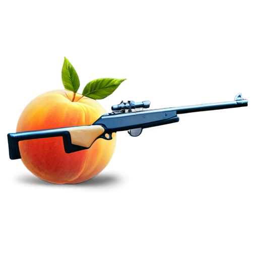 Awp online game icon and peach - icon | sticker