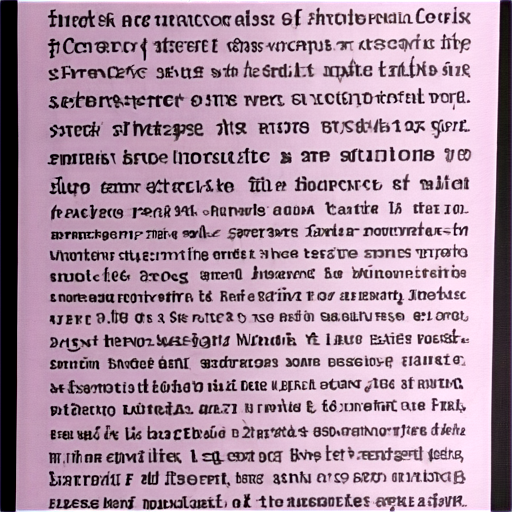 sheet filled with printed text. the entire sheet must be visible. the background is transparent. there should be nothing behind the sheet. the color of the paper is silver. the color of the letters is black - icon | sticker