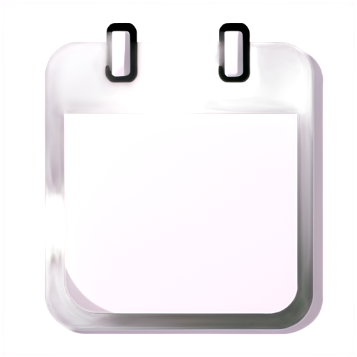 simple lettered symmetrical square todo-list - icon | sticker