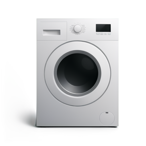 Washing machine icon on white background - icon | sticker