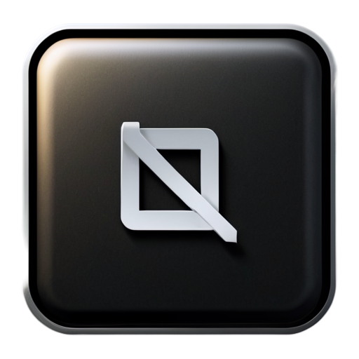 square button, paper style,magazine - icon | sticker