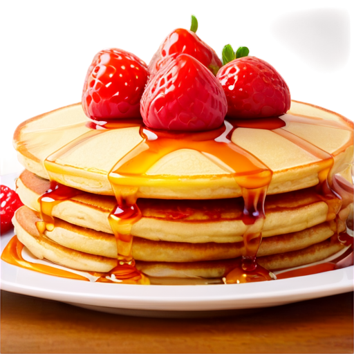 Magic Pancakes with fresa - icon | sticker