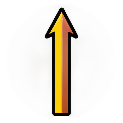 icon, icon for widget, arrow up, up - icon | sticker