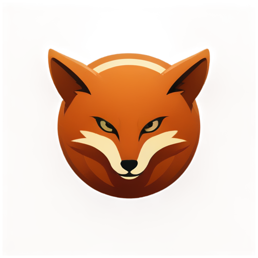 Basketball team logo "Orion" , fox, team name below - icon | sticker