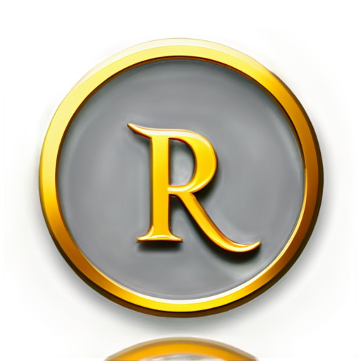 Design a luxurious, professional favicon for the jewelry brand ‘Rawayat Pulse’ using the initials ‘RP’ in an elegant, minimalist font. The background should feature a rich, metallic gold or dark emerald, symbolizing elegance and refinement. Ensure high contrast between the letters and background for clarity at 32x32 pixels, emphasizing sophistication and brand identity suitable for high-end jewelry. - icon | sticker